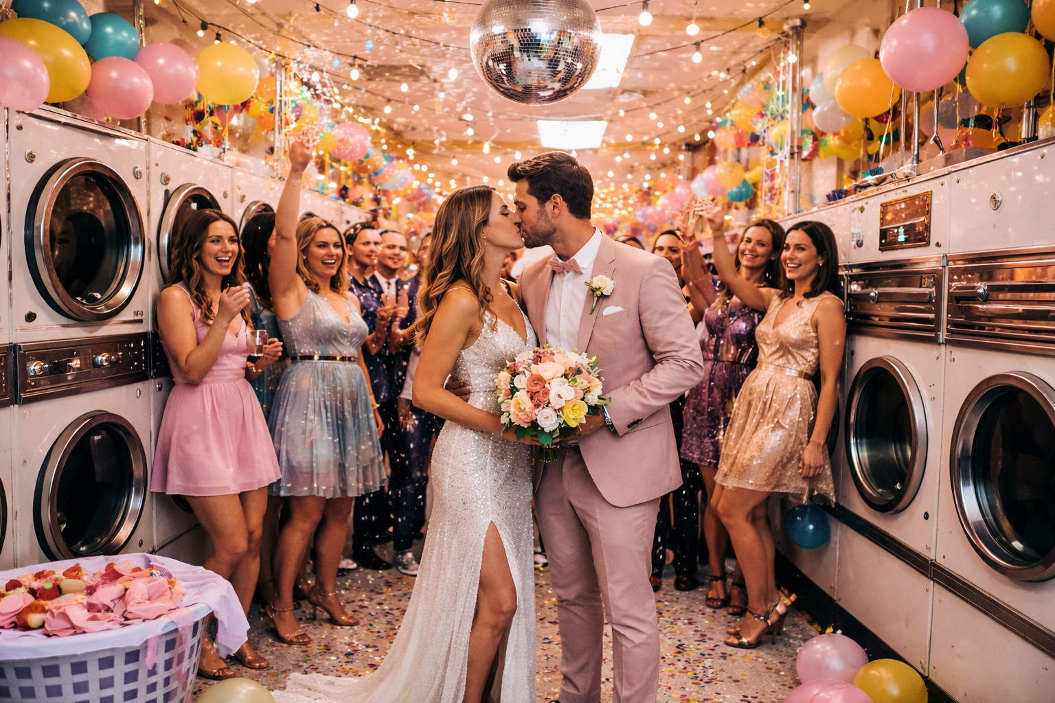 Adam's Washeteria Wedding